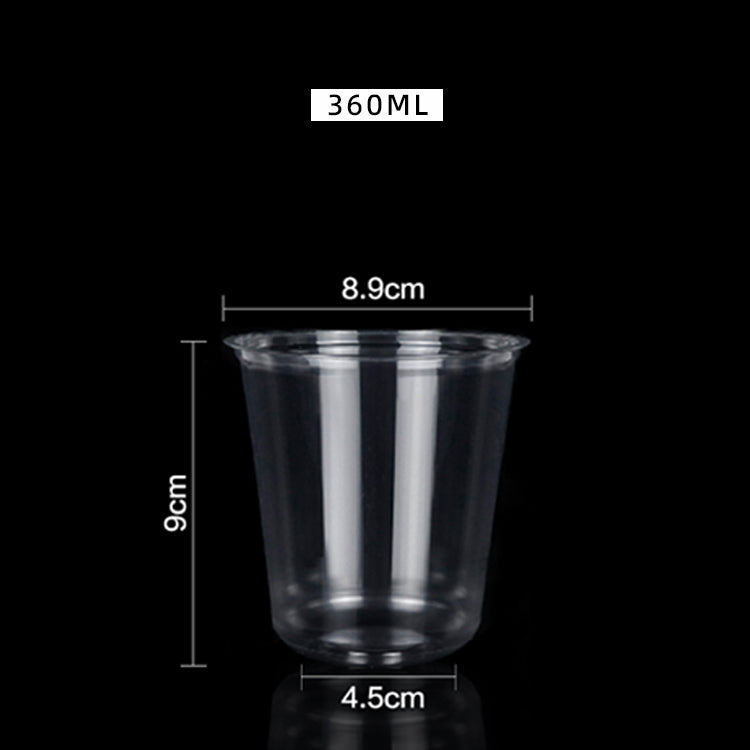 140z PET U Plastic Cold Drink Cup-1000 Pieces/Case