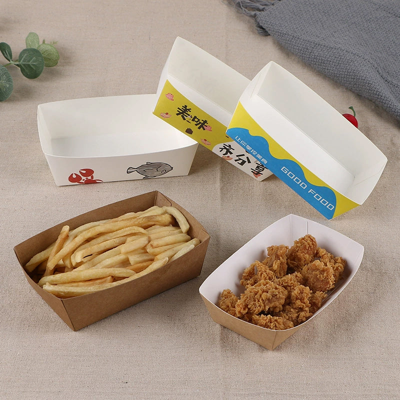 Paper Boat Paper Food Tray