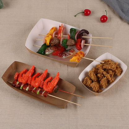 Paper Boat Paper Food Tray