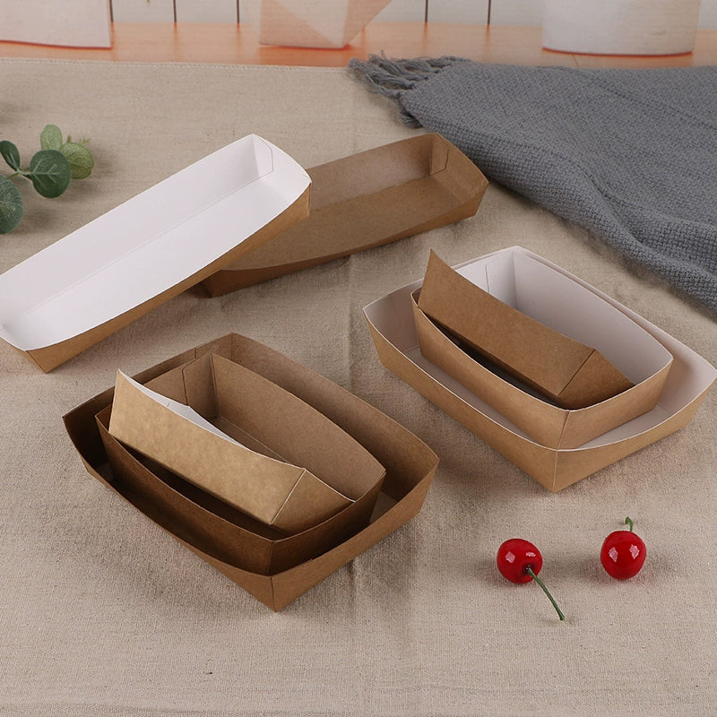 Paper Boat Paper Food Tray