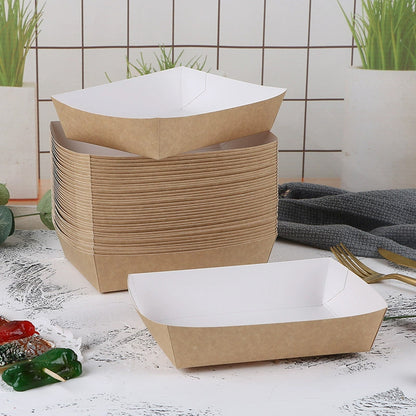 Paper Boat Paper Food Tray