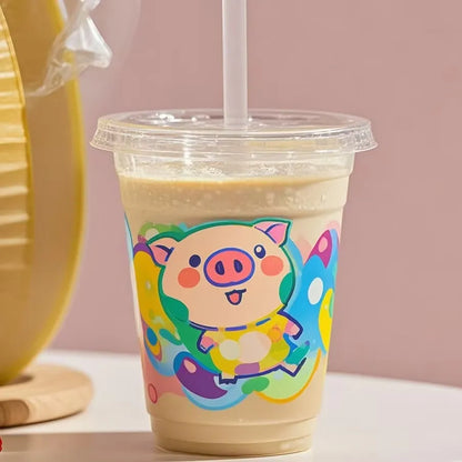 16oz PET Plastic Cold Drink Cup-1000Pieces/Case