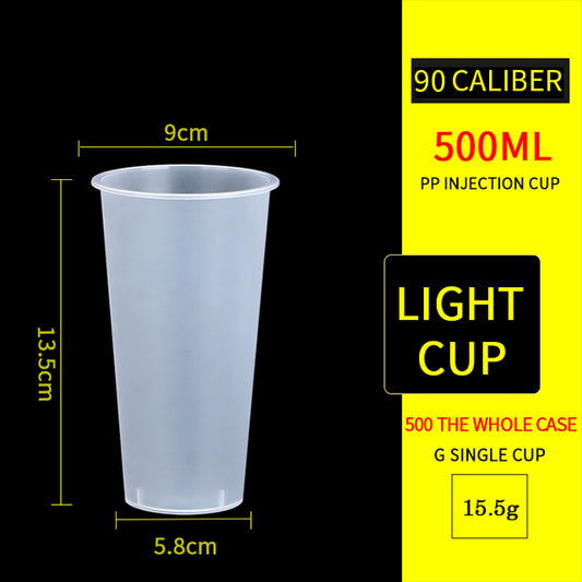 90-500 Injection moulded frosted cups500 Pieces/Case