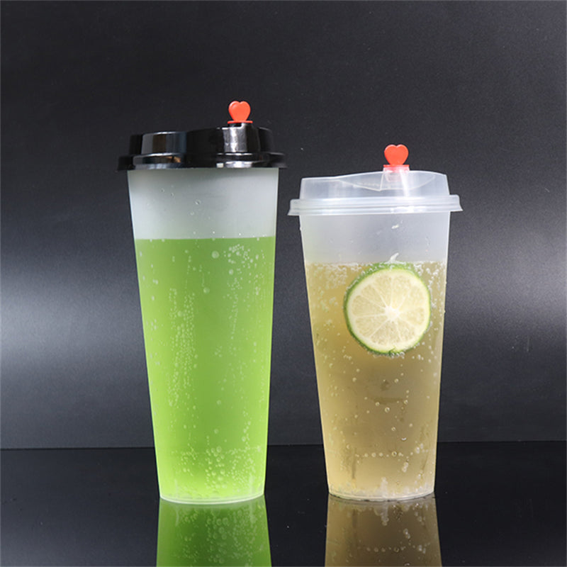 90-600 Injection moulded frosted cups-500 Pieces/Case